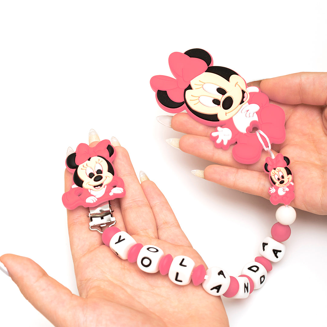 Chupetero Minnie Mouse Rosa — foto 4