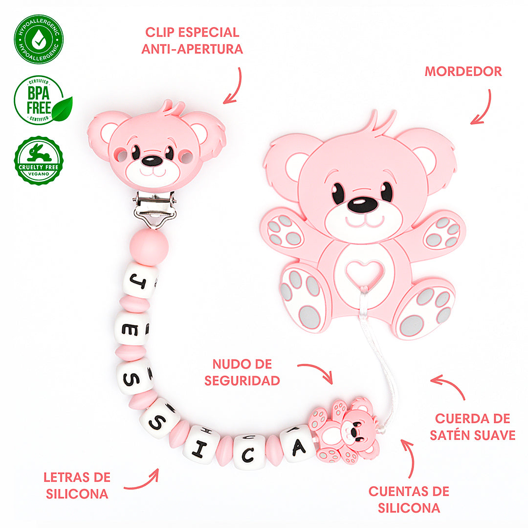 Chupetero Oso Rosa — foto 2